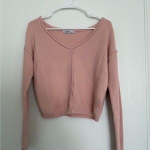 Arizona Jean Company Women's Blush V-Neck Sweater